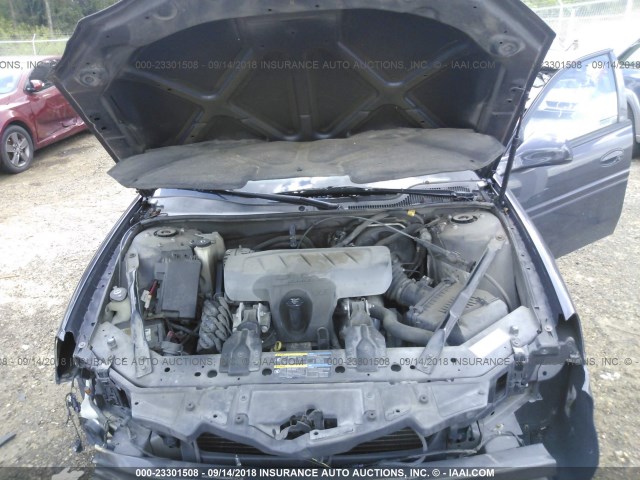 2G2WP552281125065 - 2008 PONTIAC GRAND PRIX GRAY photo 10