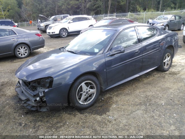 2G2WP552281125065 - 2008 PONTIAC GRAND PRIX GRAY photo 2