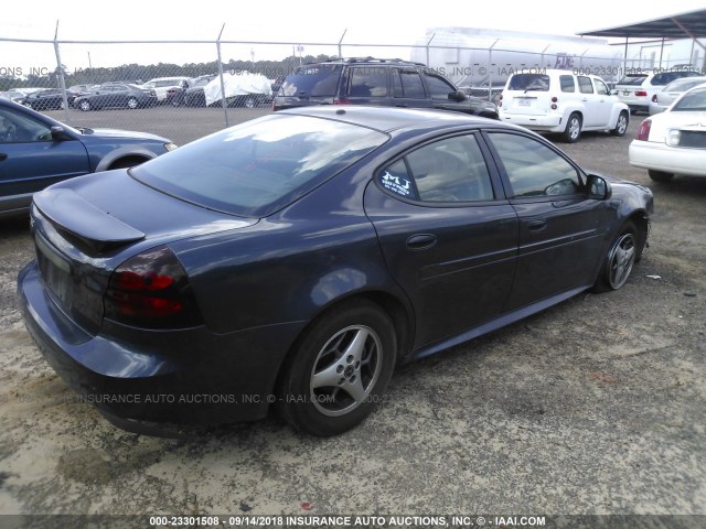 2G2WP552281125065 - 2008 PONTIAC GRAND PRIX GRAY photo 4