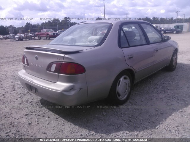 1NXBR18E9WZ032219 - 1998 TOYOTA COROLLA VE/CE/LE 米色 照片 4
