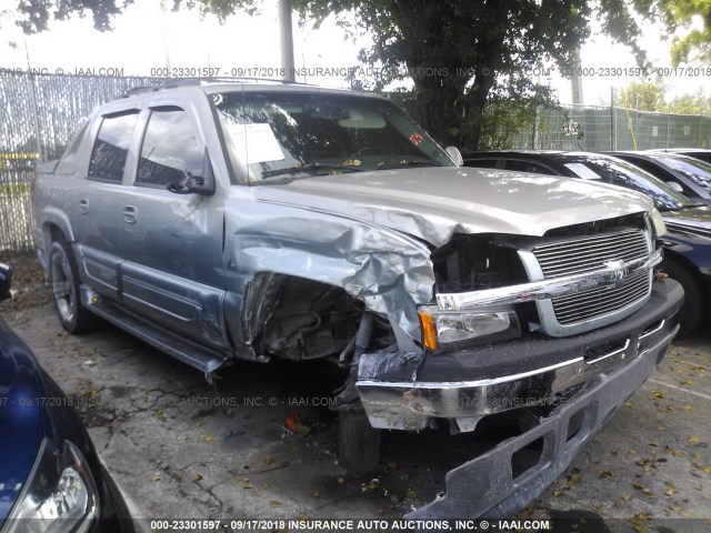 3GNEC12Z06G143816 - 2006 CHEVROLET AVALANCHE C1500 SILVER photo 1