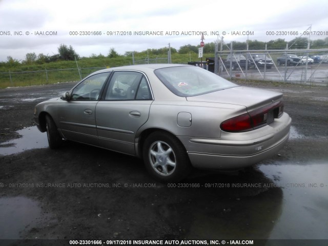 2G4WB55K411104178 - 2001 BUICK REGAL LS GOLD photo 3