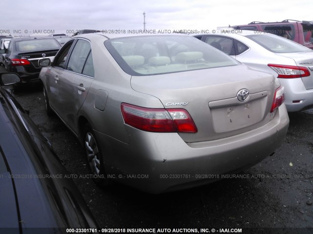 4T1BE46K47U556689 - 2007 TOYOTA CAMRY NEW GENERAT CE/LE/XLE/SE GOLD photo 3