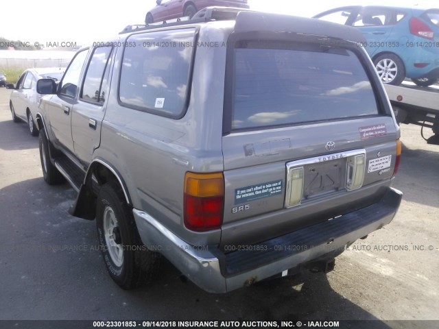 JT3VN39W3P0102441 - 1993 TOYOTA 4RUNNER VN39 SR5 GRAY photo 3