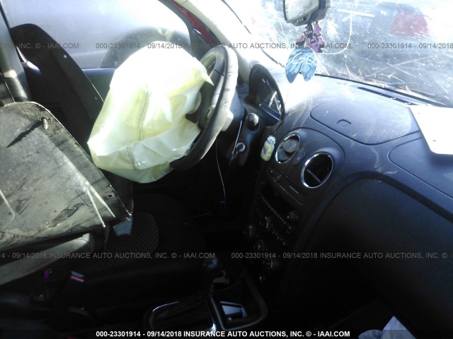 3GNCA13B29S632606 - 2009 CHEVROLET HHR LS RED photo 5