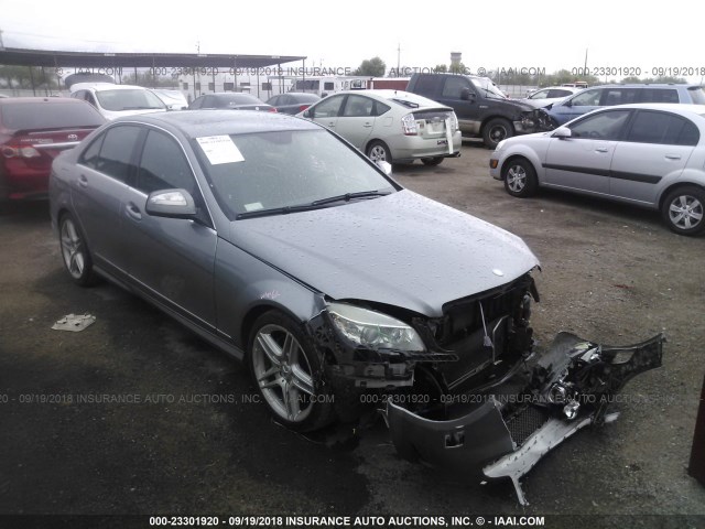 WDDGF56XX8F123057 - 2008 MERCEDES-BENZ C 350 SILVER photo 1