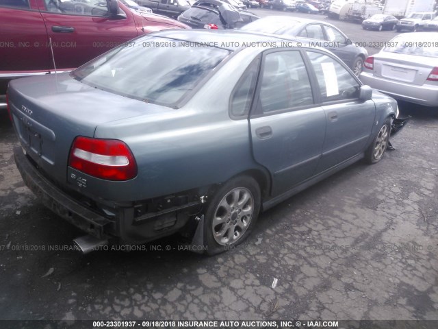 YV1VS29542F877630 - 2002 VOLVO S40 1.9T Light Blue photo 4