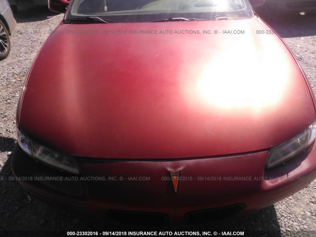 1G2WJ52K6VF332357 - 1997 PONTIAC GRAND PRIX SE 红色 照片 6
