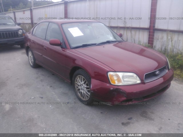 4S3BE635X37216440 - 2003 SUBARU LEGACY L/L SPECIAL BURGUNDY photo 1