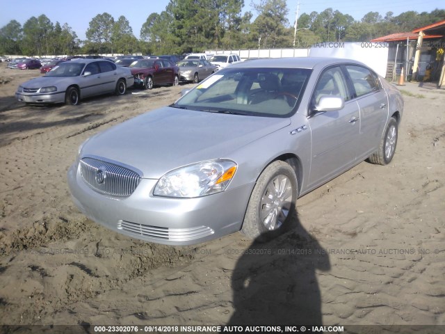 1G4HD57M19U138726 - 2009 BUICK LUCERNE CXL SILVER photo 2