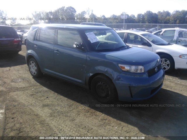 JTLKE50E681038989 - 2008 TOYOTA SCION XB Теңіз көгі фото 1