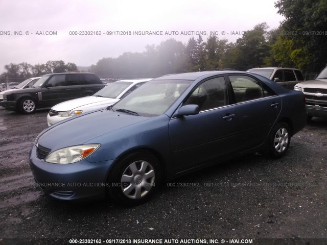 4T1BE32K54U790982 - 2004 TOYOTA CAMRY LE/XLE/SE 蓝色 照片 2