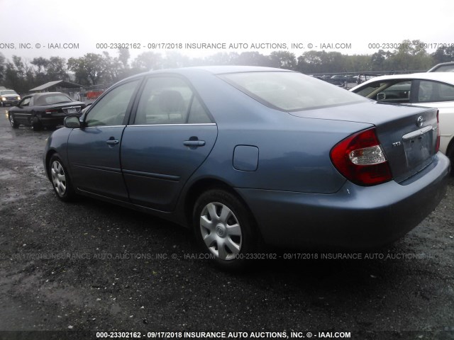 4T1BE32K54U790982 - 2004 TOYOTA CAMRY LE/XLE/SE 蓝色 照片 3