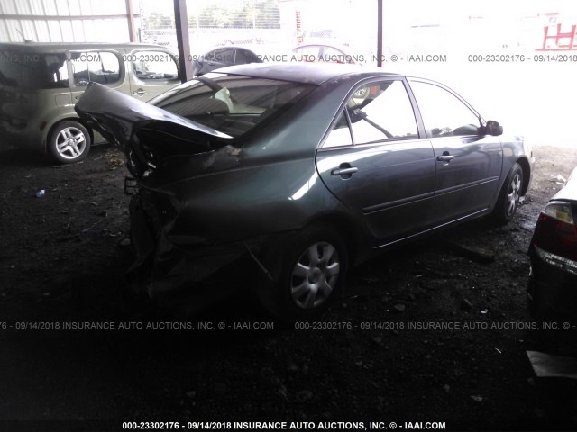 4T1BE32K22U594981 - 2002 TOYOTA CAMRY LE/XLE/SE Жасыл фото 4