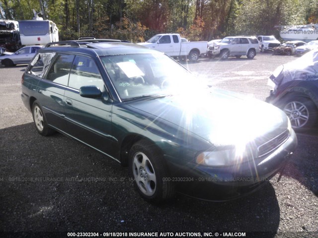 4S3BK6553S7317288 - 1995 SUBARU LEGACY LS/LSI GREEN photo 1