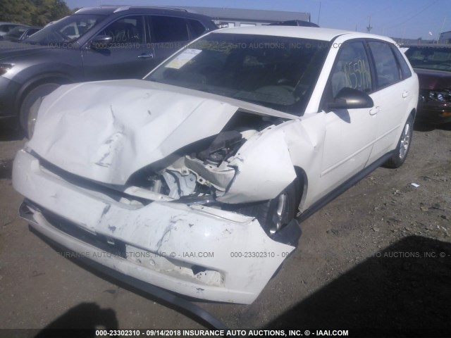 1G1ZT64835F154491 - 2005 CHEVROLET MALIBU MAXX LS 白色 照片 2