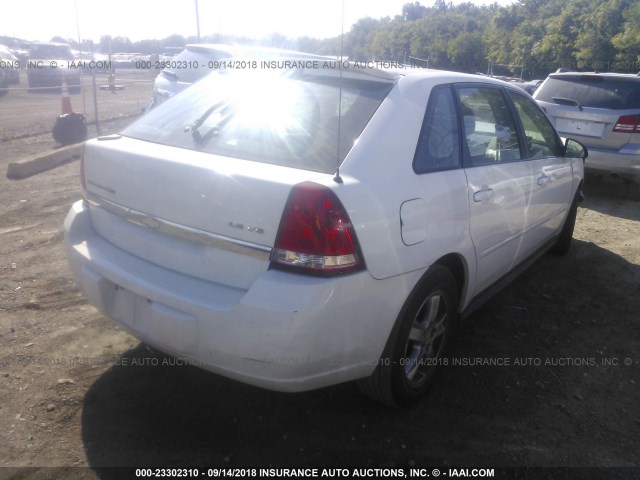 1G1ZT64835F154491 - 2005 CHEVROLET MALIBU MAXX LS 白色 照片 4