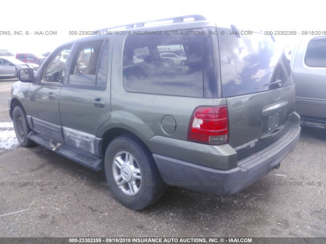 1FMPU15545LA03353 - 2005 FORD EXPEDITION XLT GREEN photo 3