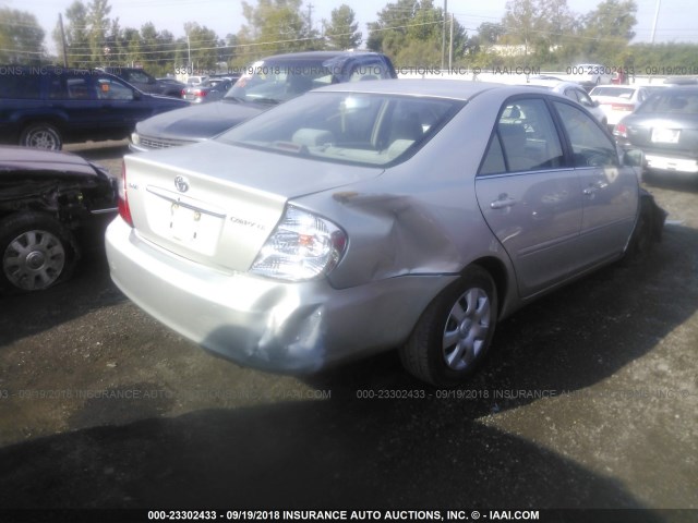 4T1BE32K23U141929 - 2003 TOYOTA CAMRY LE/XLE/SE GRAY photo 4