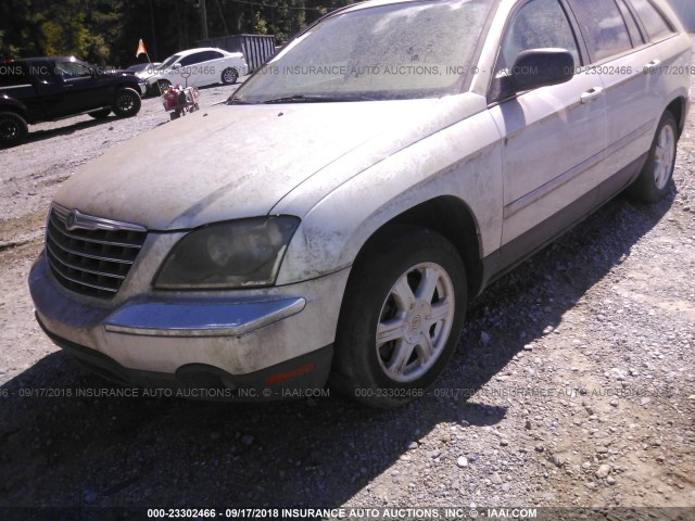 2A4GM68446R839154 - 2006 CHRYSLER PACIFICA TOURING SILVER photo 2