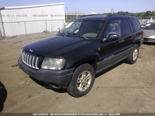 1J4GW48S34C357648 - 2004 JEEP GRAND CHEROKEE LAREDO/COLUMBIA/FREEDOM 黑色 照片 2