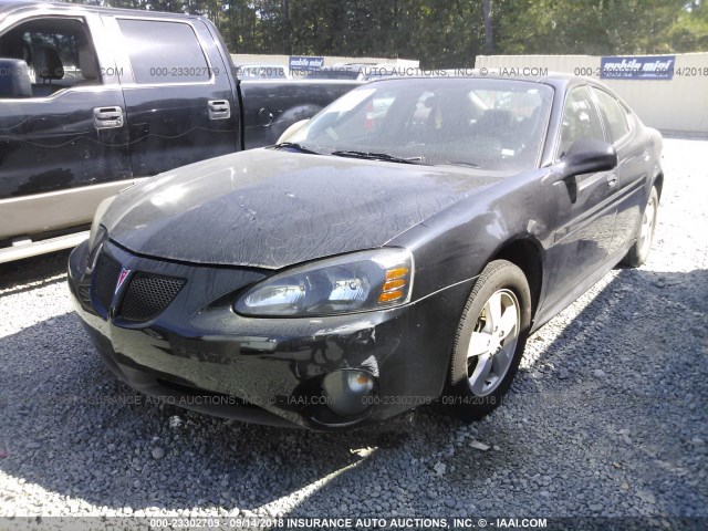 2G2WP552081111424 - 2008 PONTIAC GRAND PRIX BLACK photo 2