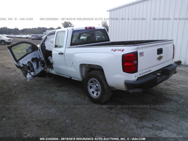 1GCVKNEH4GZ341306 - 2016 CHEVROLET SILVERADO K1500/K1500 LS WHITE photo 3