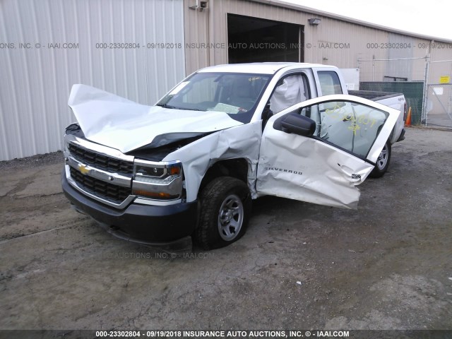 1GCVKNEH4GZ341306 - 2016 CHEVROLET SILVERADO K1500/K1500 LS WHITE photo 6