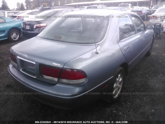 1YVGE22D0V5637339 - 1997 MAZDA 626 ES/LX TEAL photo 4