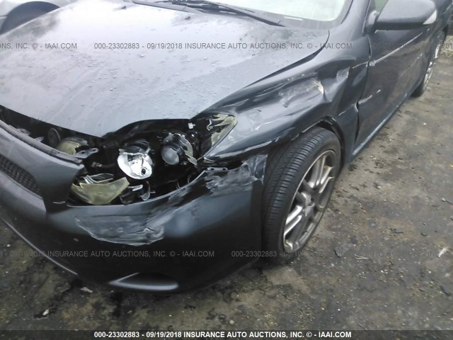 JTKDE167680248173 - 2008 TOYOTA SCION TC 灰色 照片 6