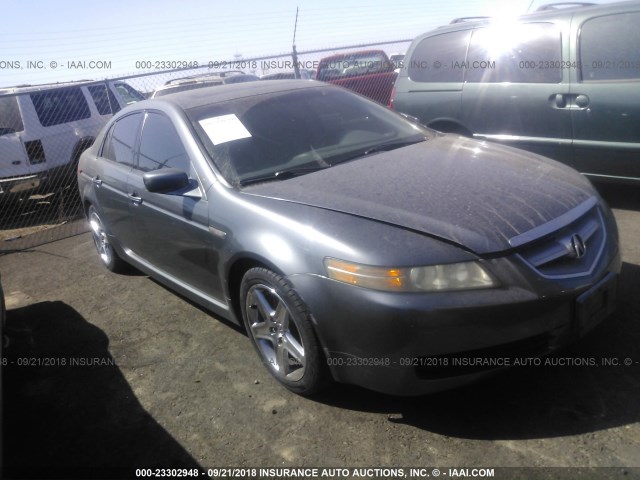 19UUA66215A080017 - 2005 ACURA TL GRAY photo 1