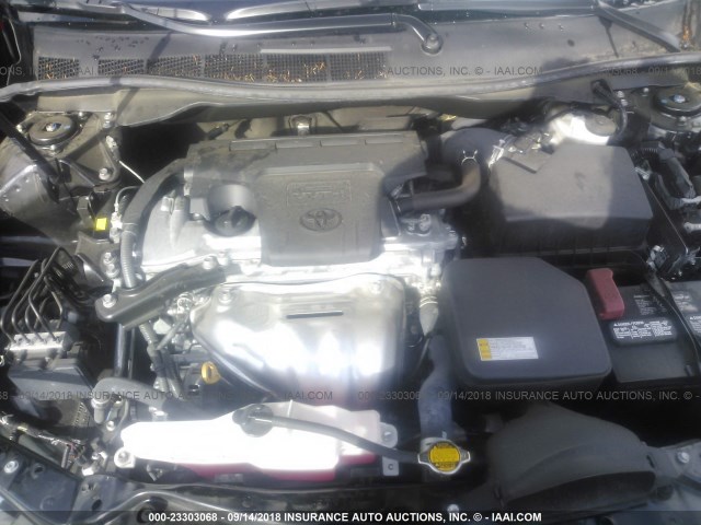 4T1BF1FK1FU110364 - 2015 TOYOTA CAMRY LE/XLE/SE/XSE 黑色 照片 10