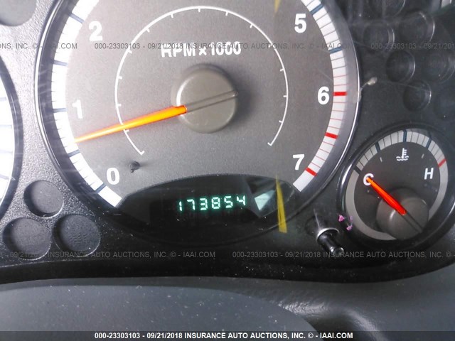 1J4GL38KX5W629471 - 2005 JEEP LIBERTY RENEGADE GREEN photo 7