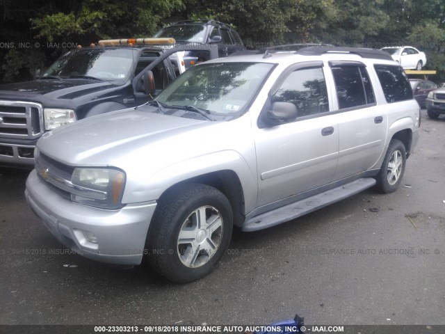 1GNET16S466155319 - 2006 CHEVROLET TRAILBLAZER EXT LS/EXT LT SILVER photo 2