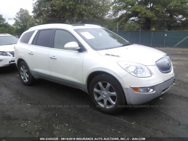 5GAEV23758J276824 - 2008 BUICK ENCLAVE CXL WHITE photo 1