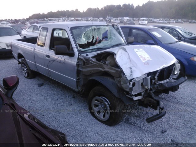 1FTYR14D48PB15991 - 2008 FORD RANGER SUPER CAB SILVER photo 1