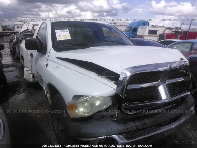 1D7HA16K94J214134 - 2004 DODGE RAM 1500 ST WHITE photo 1