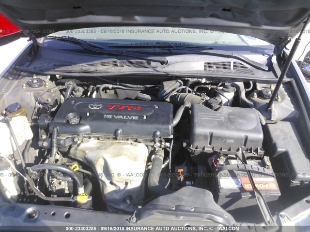 4T1BE32K94U803166 - 2004 TOYOTA CAMRY LE/XLE/SE Сұр фото 10