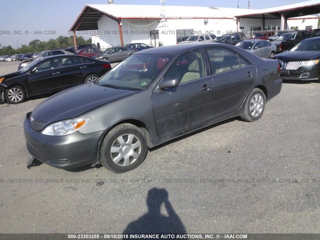 4T1BE32K94U803166 - 2004 TOYOTA CAMRY LE/XLE/SE Сұр фото 2