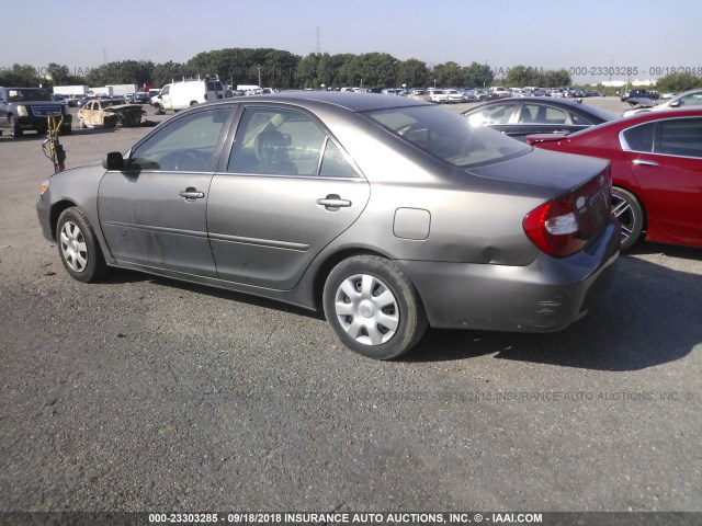 4T1BE32K94U803166 - 2004 TOYOTA CAMRY LE/XLE/SE Сұр фото 3