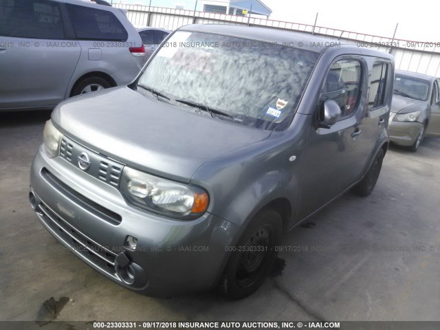 JN8AZ2KR7CT253566 - 2012 NISSAN CUBE S/SL/KROM GRAY photo 2