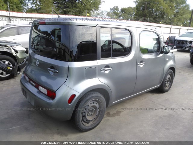 JN8AZ2KR7CT253566 - 2012 NISSAN CUBE S/SL/KROM GRAY photo 4