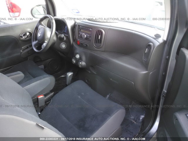 JN8AZ2KR7CT253566 - 2012 NISSAN CUBE S/SL/KROM GRAY photo 5