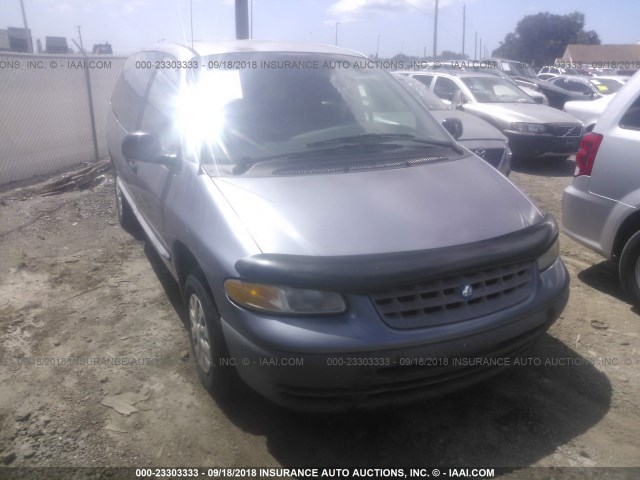 2P4GP2430WR847069 - 1998 PLYMOUTH GRAND VOYAGER  GRAY photo 6