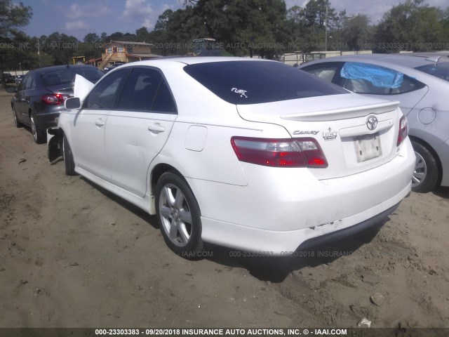 4T1BE46K89U920017 - 2009 TOYOTA CAMRY SE/LE/XLE 白色 照片 3
