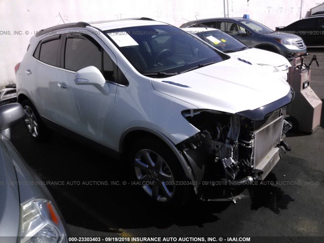 KL4CJBSB8FB172708 - 2015 BUICK ENCORE CONVENIENCE 白色 照片 1