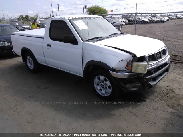 1N6DD21S6WC349427 - 1998 NISSAN FRONTIER XE WHITE photo 1