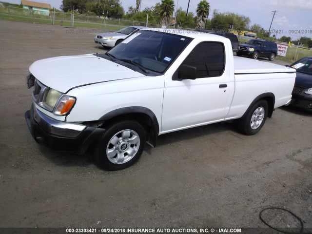 1N6DD21S6WC349427 - 1998 NISSAN FRONTIER XE WHITE photo 2