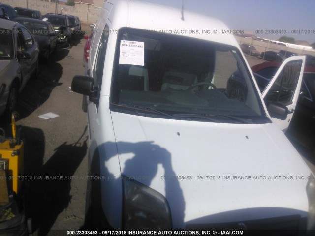 NM0LS7CN1BT069611 - 2011 FORD TRANSIT CONNECT XL WHITE photo 6