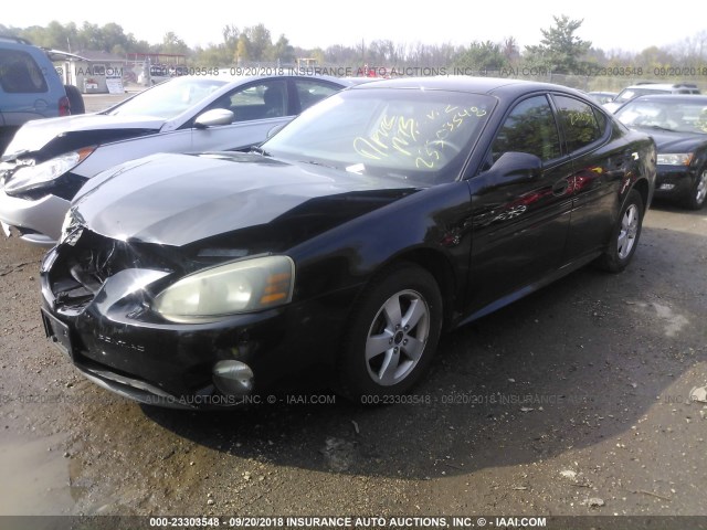 2G2WP522151322891 - 2005 PONTIAC GRAND PRIX BLACK photo 2